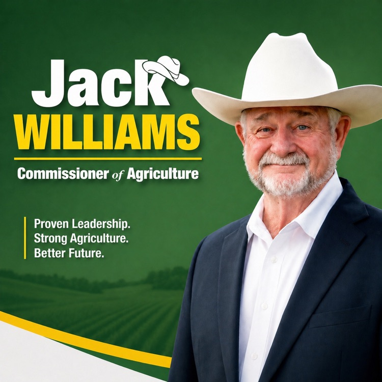  senator Jack Williams photo on a flyer 
