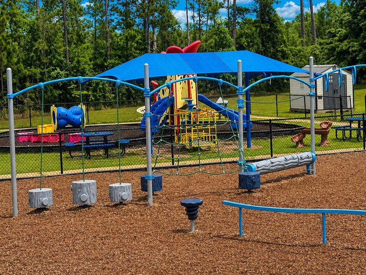 playground showcasing new shades over it 