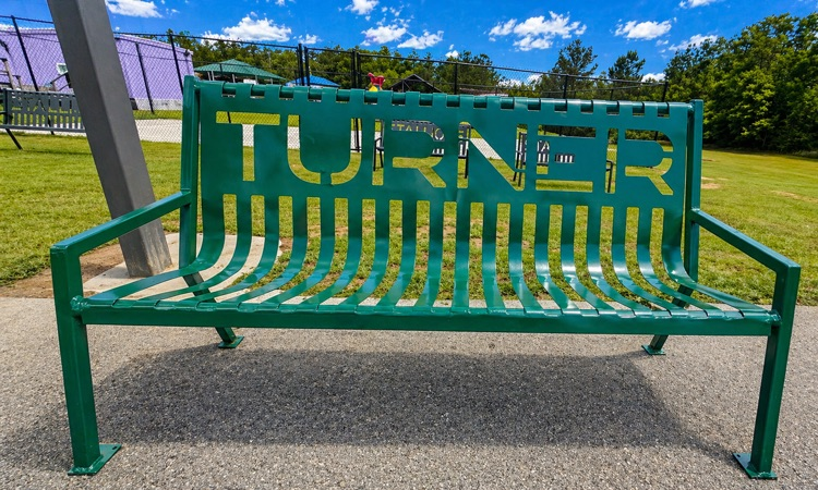 another picture of customized steel benches 