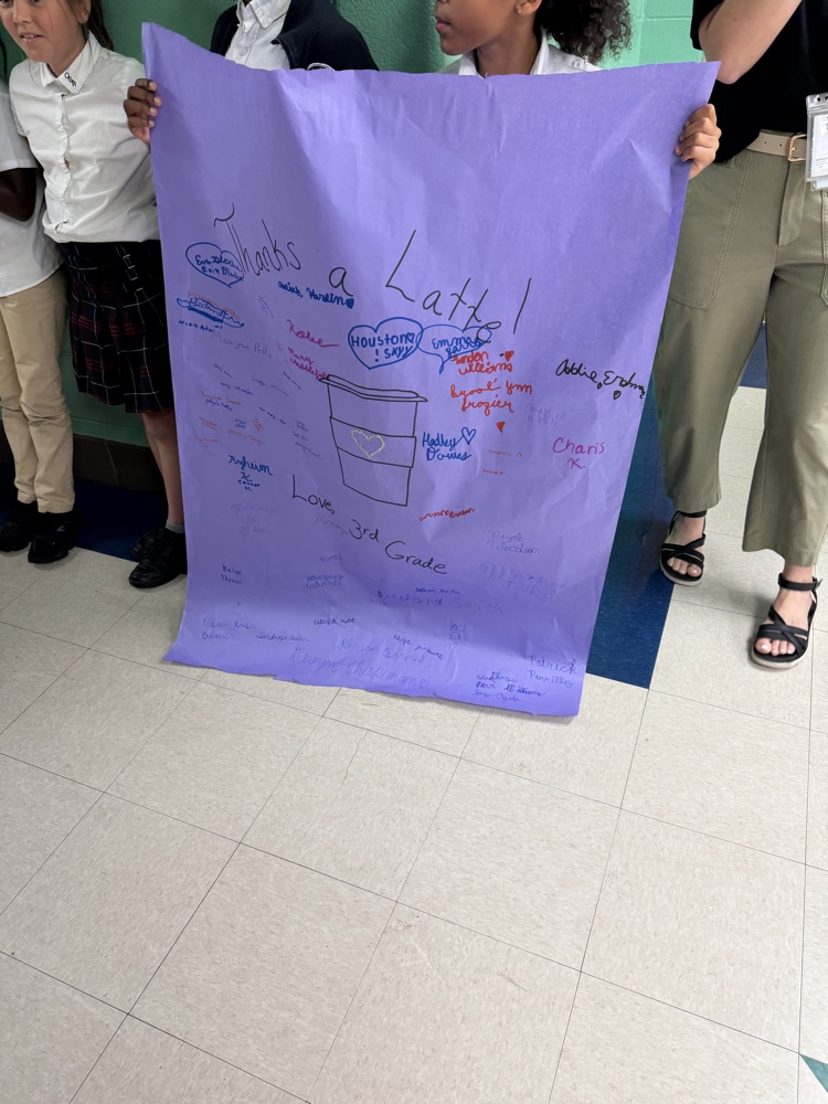 appreciation poster for Dr. Byrd 