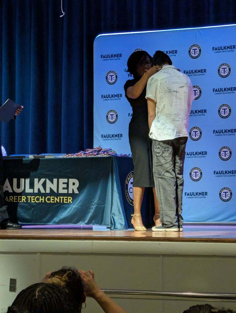 Senior students that completed their program at Faulkner Career Tech Center were celebrated at a completion ceremony.