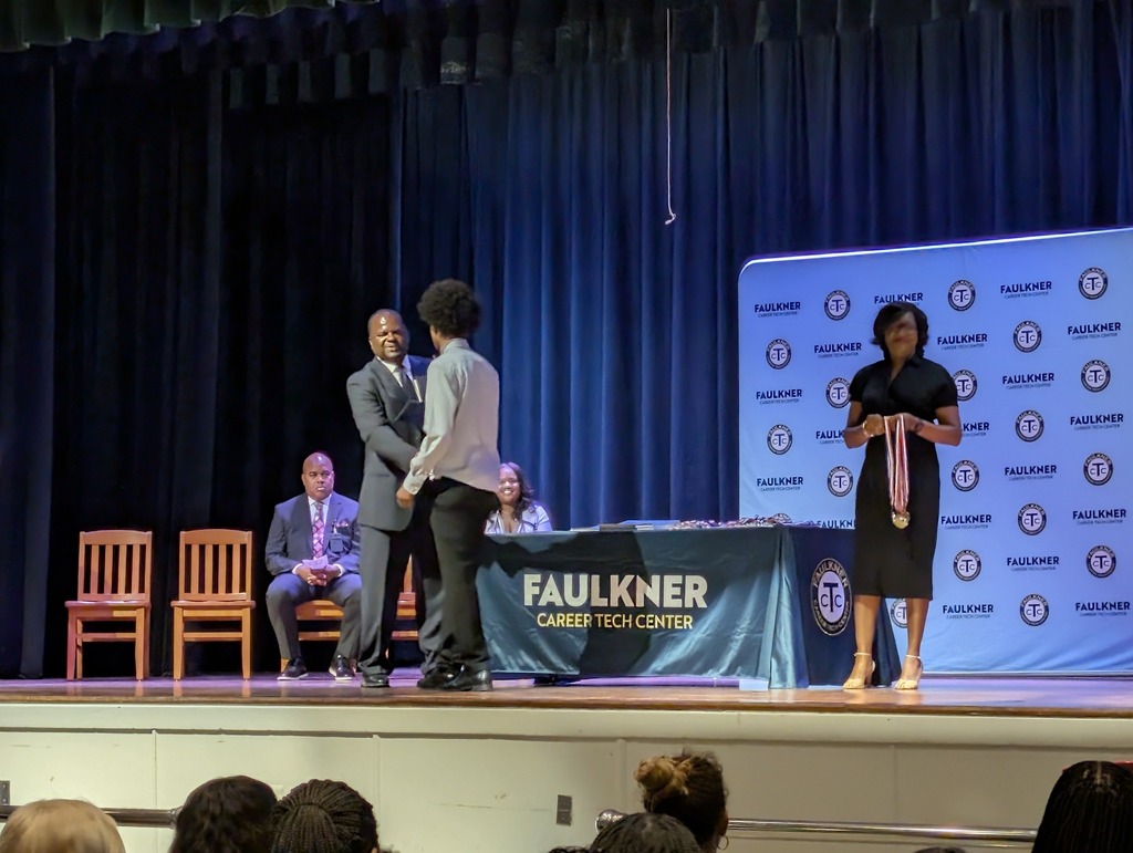 Senior students that completed their program at Faulkner Career Tech Center were celebrated at a completion ceremony.