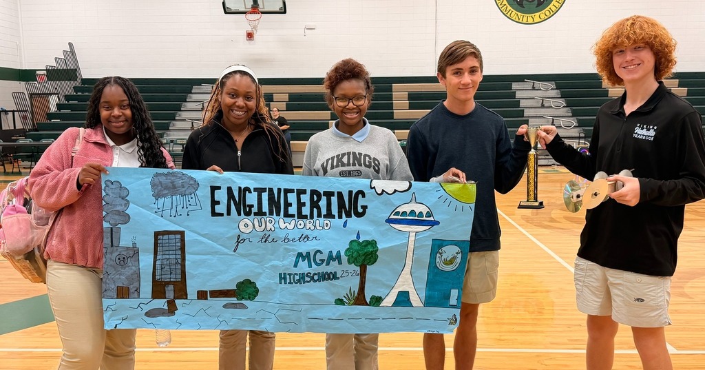 MGM STEM club participated in Bishop State Wild Cat STEM Day competition.