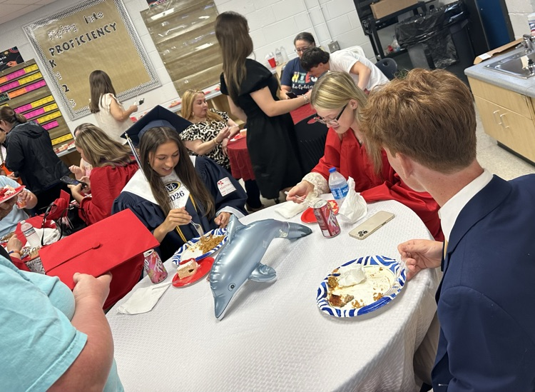class of 2026 with refreshments 
