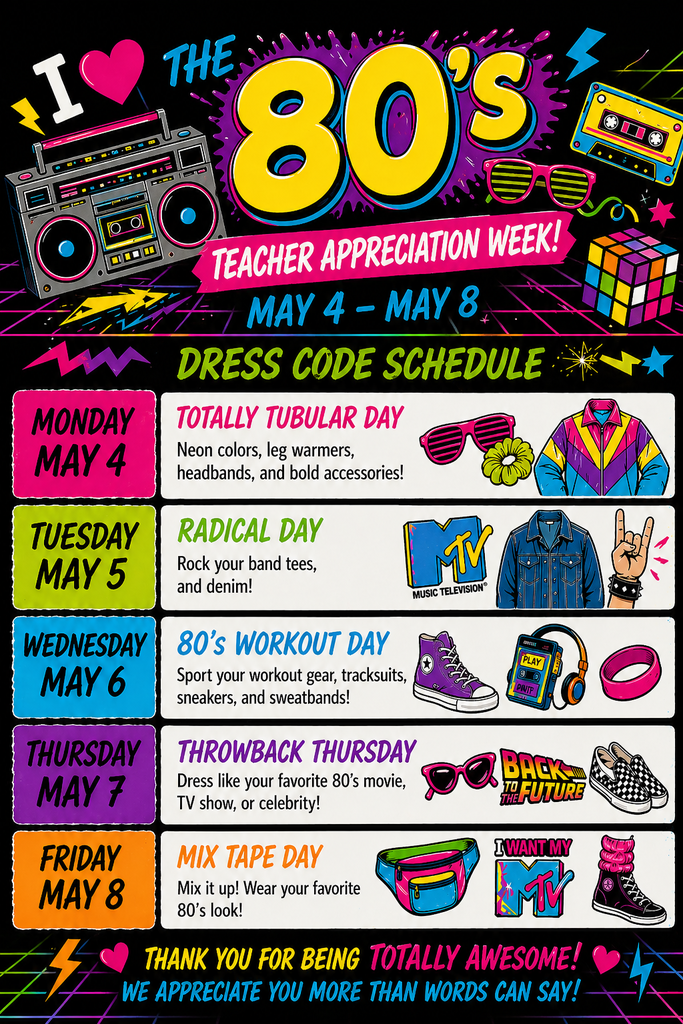 Teacher appreciation week
