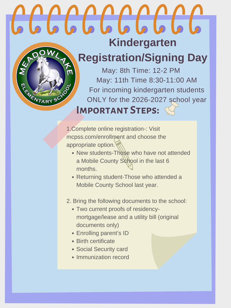 Kindergarten Signing Day