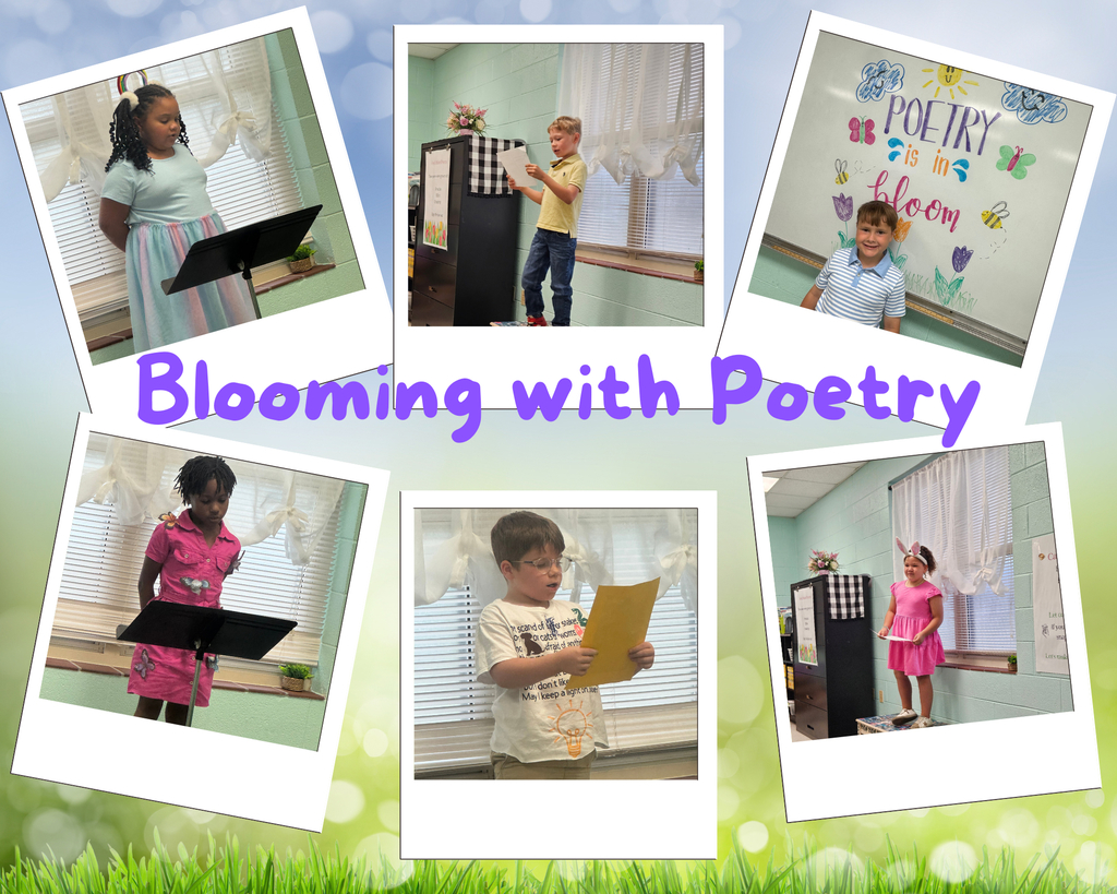 Our 1st graders are building fluency one poem at a time. 