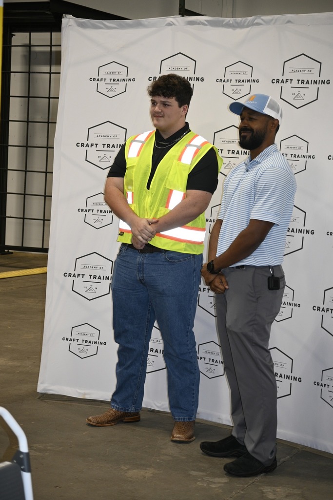 5 senior students  signed letters of employment with local contractors through the Academy of Craft Training - Mobile   (ACT). 