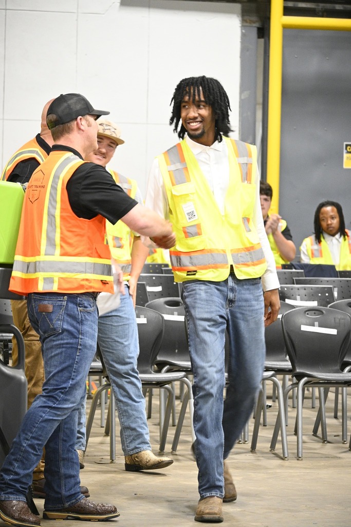 5 senior students  signed letters of employment with local contractors through the Academy of Craft Training - Mobile   (ACT). 