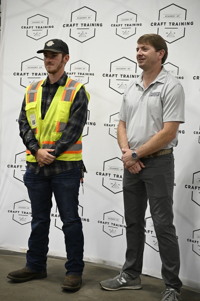 5 senior students  signed letters of employment with local contractors through the Academy of Craft Training - Mobile   (ACT). 