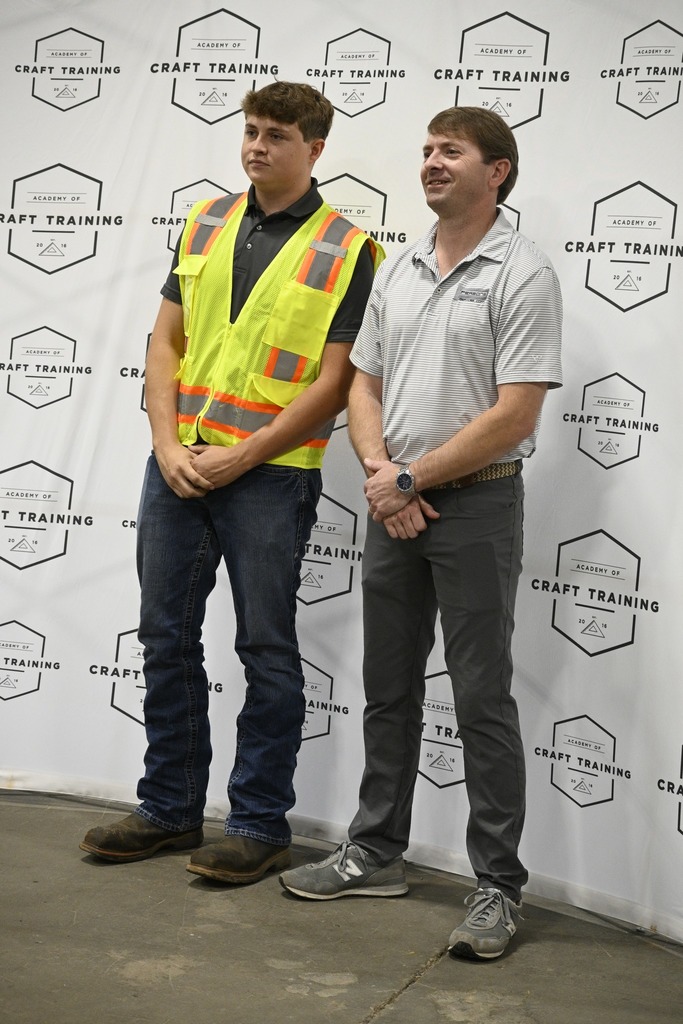 5 senior students  signed letters of employment with local contractors through the Academy of Craft Training - Mobile   (ACT). 