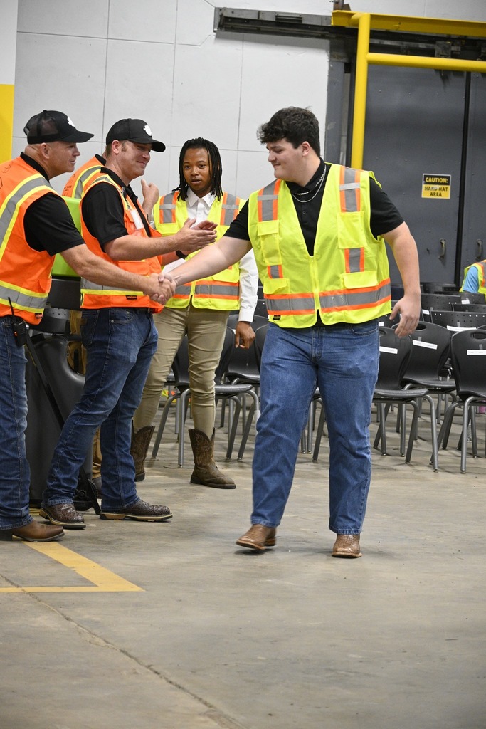 5 senior students  signed letters of employment with local contractors through the Academy of Craft Training - Mobile   (ACT). 