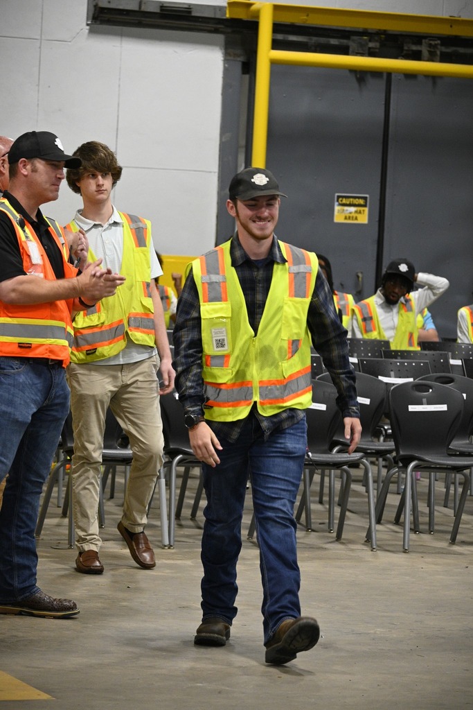 5 senior students  signed letters of employment with local contractors through the Academy of Craft Training - Mobile   (ACT). 