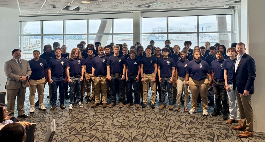 At Austal USA’s Apprentice Signing Day, these future shipbuilders officially committed to careers in skilled trades through our workforce development program — choosing hands-on career paths in welding, ship fitting, pipe welding, and pipe fitting.
