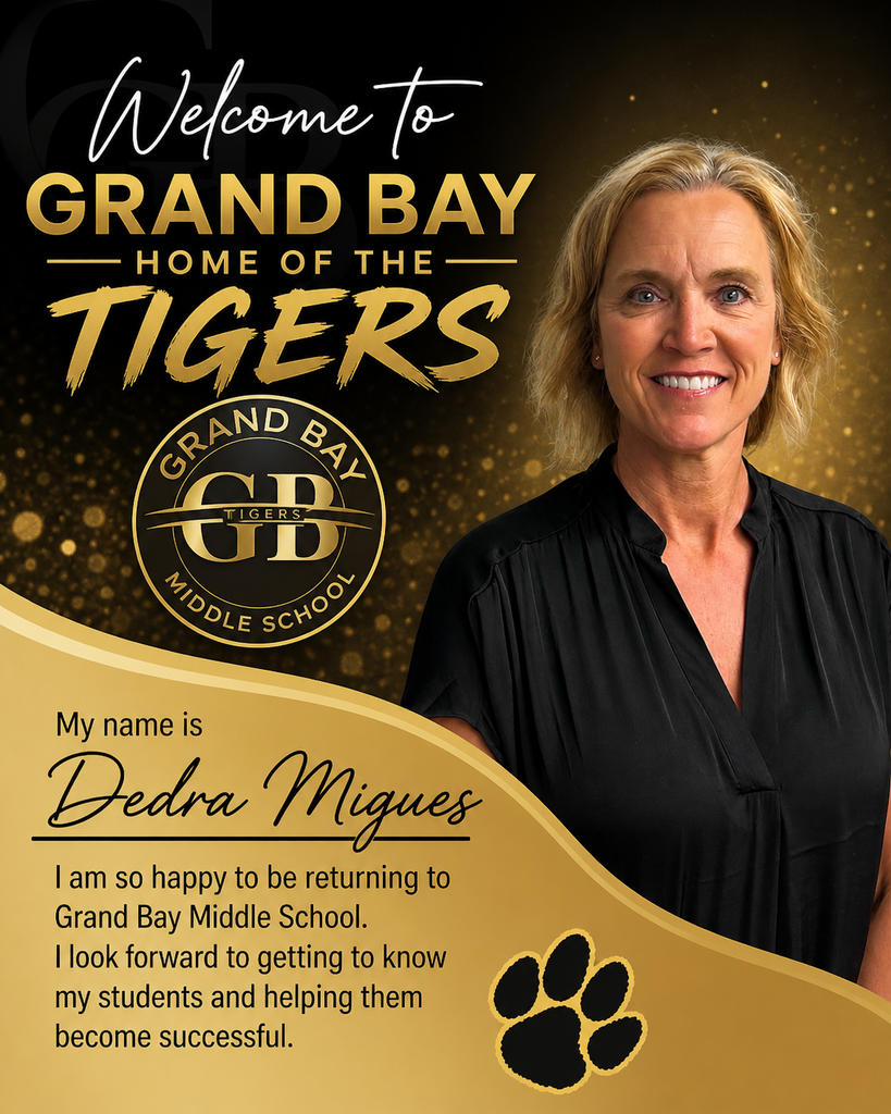 Welcome Dedra Migues back to the Grand Bay family.