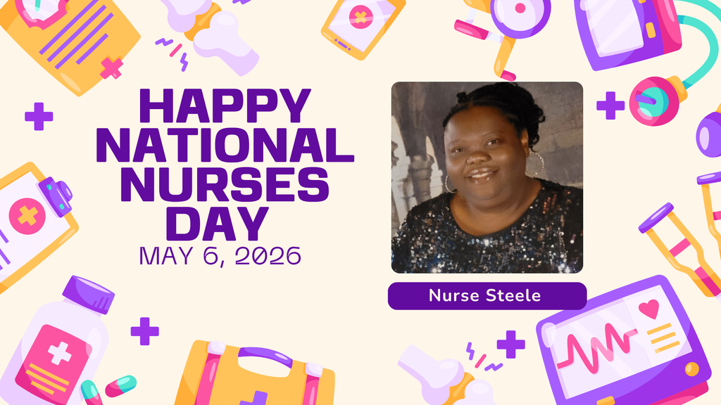 Happy National Nurse Day, Nurse Steele! 🩺💙 Today we celebrate you and all the care, compassion, and dedication you bring to Maryvale Elementary every single day. From bandaging scrapes to offering comfort and kindness, you make a difference in the lives of our students and staff in so many ways. Thank you for being a steady, caring presence and for always putting our school community’s health and well-being first. We are so lucky to have you! With appreciation, Maryvale Elementary School