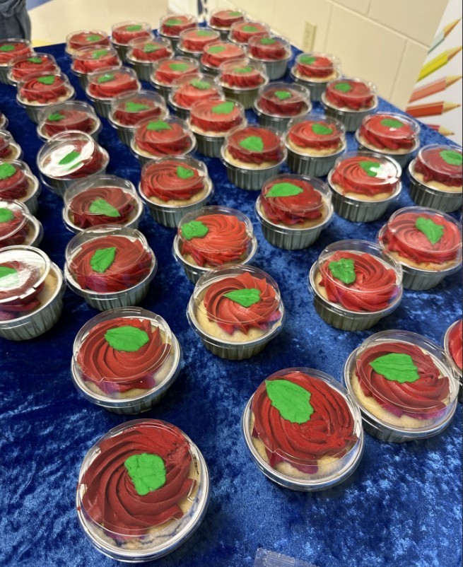 Apple cupcakes for Teacher appreciation day 4 