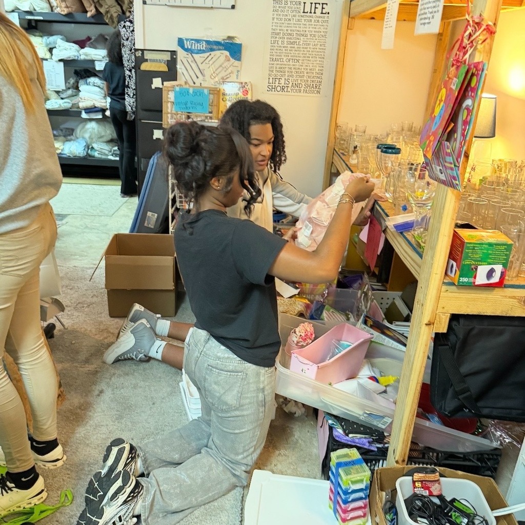 MGM Multicultural club completed community service in partnership with DWELL Mobile.
