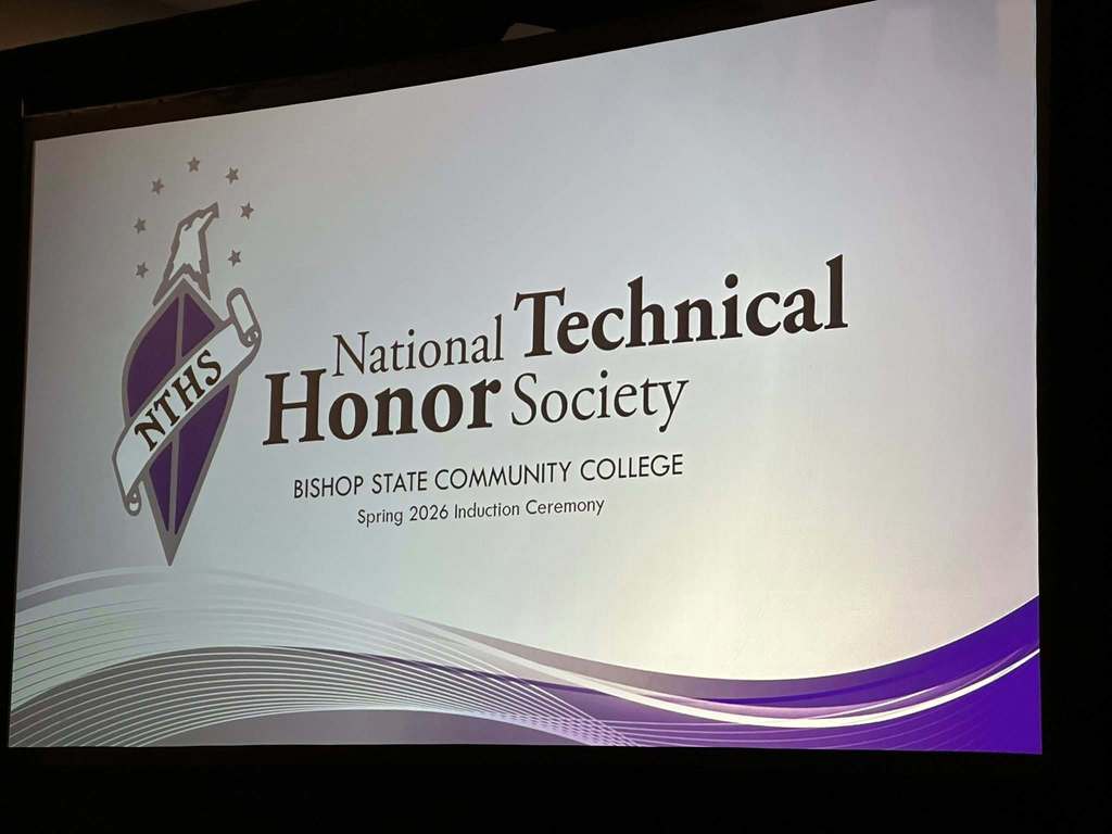 National Technical Honor Society through Bishop State Community College.