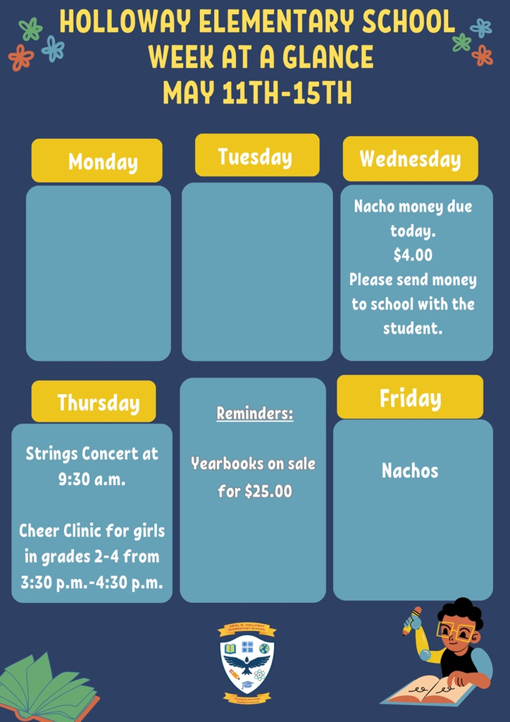 week at a glance 