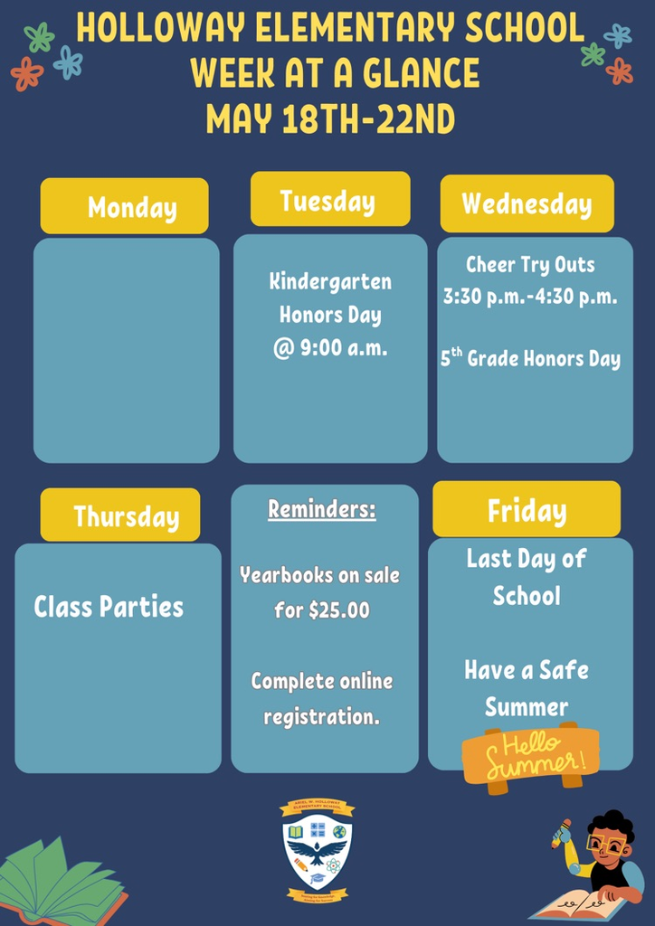 week at a glance 