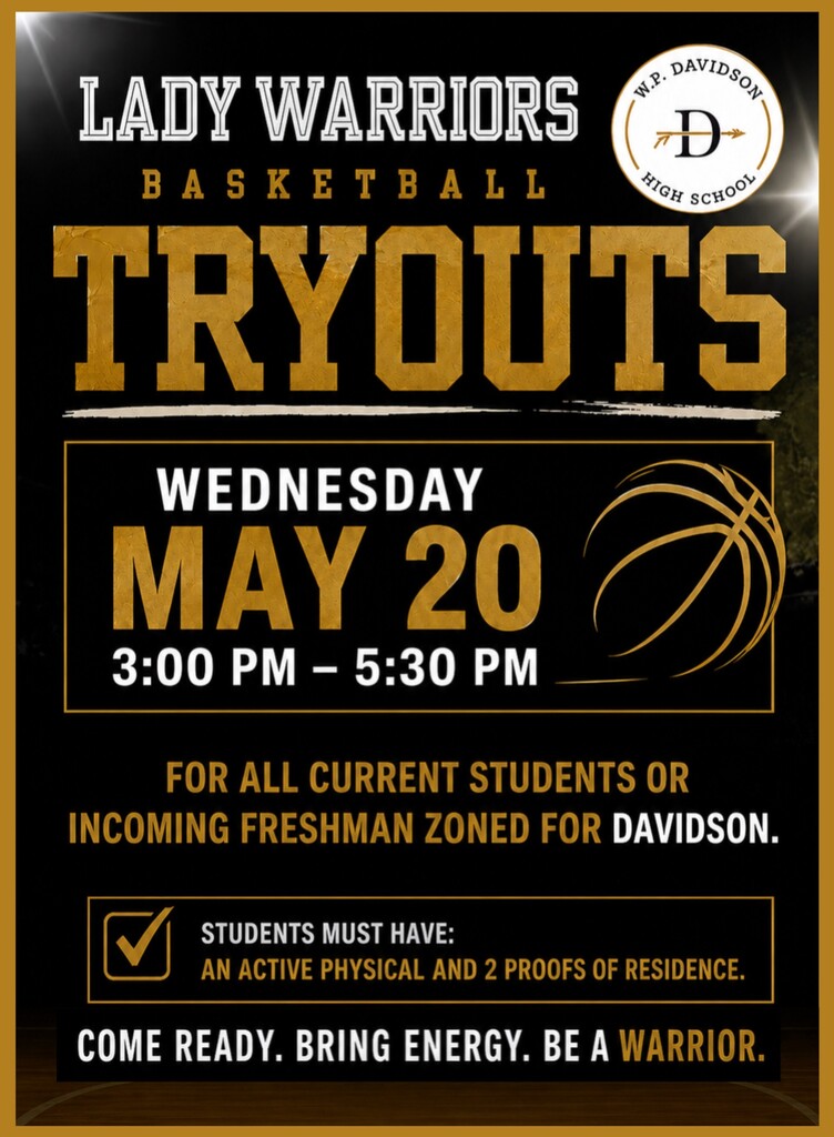 Lady Warrior Basketball Tryouts