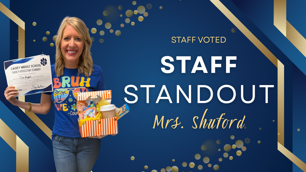Staff Standout 5-22 Shuford