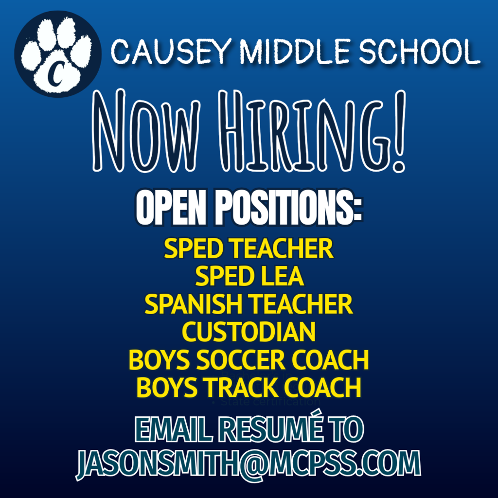 Graphic for jobs available 5-22-26