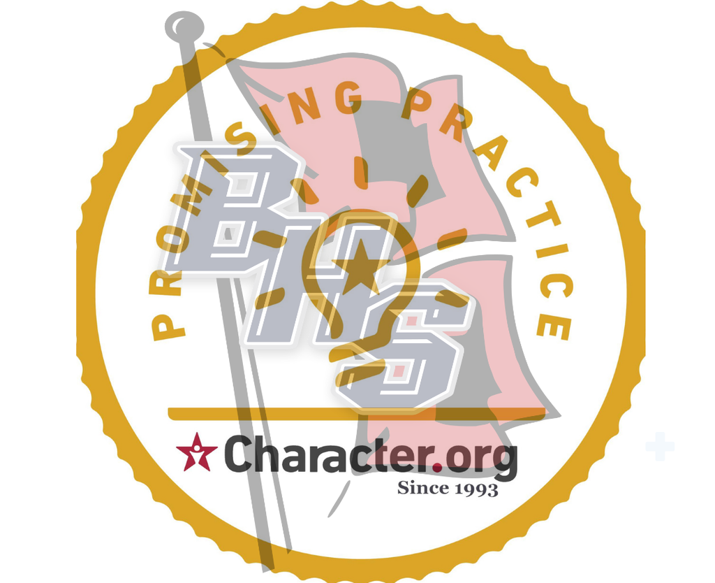 Graphic featuring the logos of Alma Bryant High and Character.org