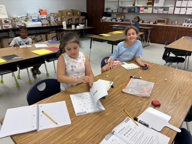 Literacy Camp is off to an excellent start! Students are engaged in hands-on STEM challenges, interactive literacy and math activities, art, music, and physical education. Please continue to send your child each day so they don’t miss the many fun and enriching experiences we have planned—consistent attendance is essential for students to gain the full benefit of the camp.