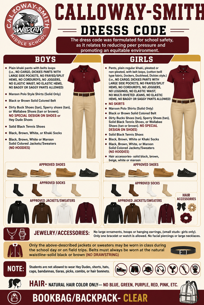 Uniform Policy 2026-2027