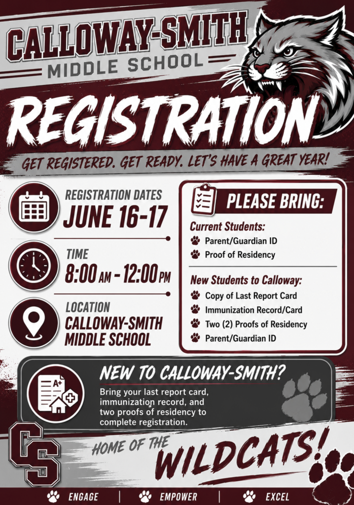 Registration Dates Summer 2026