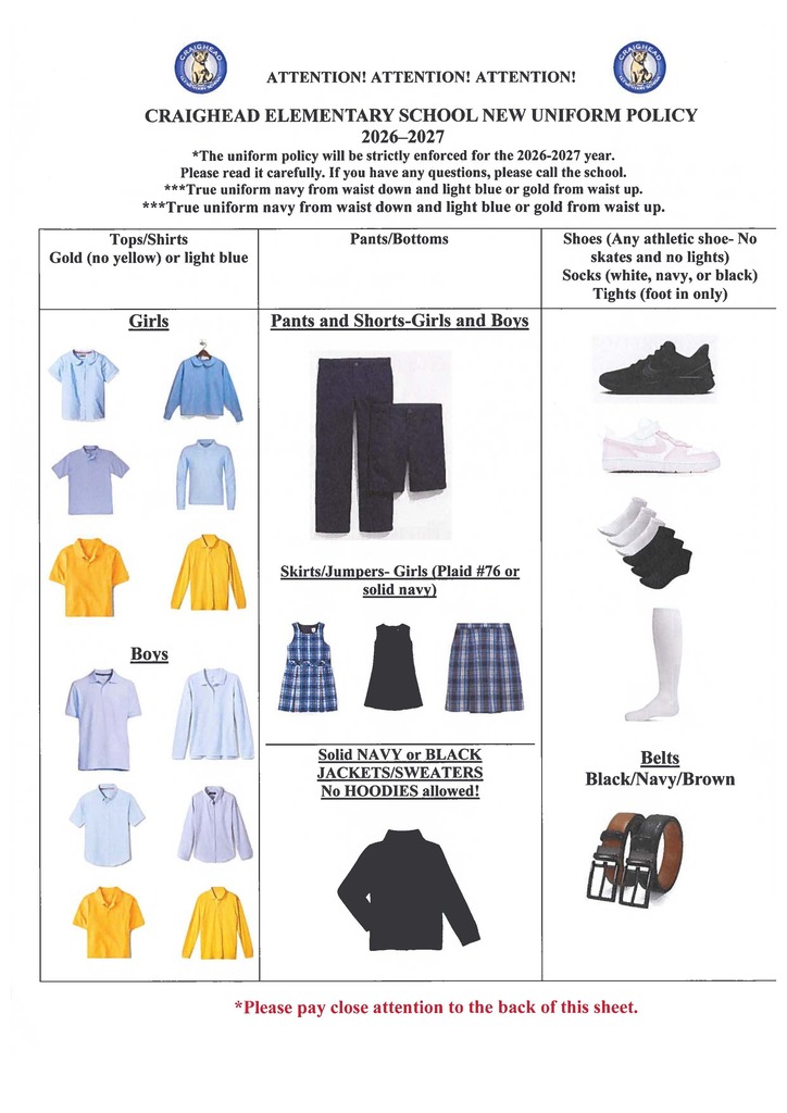 Uniform Policy 26