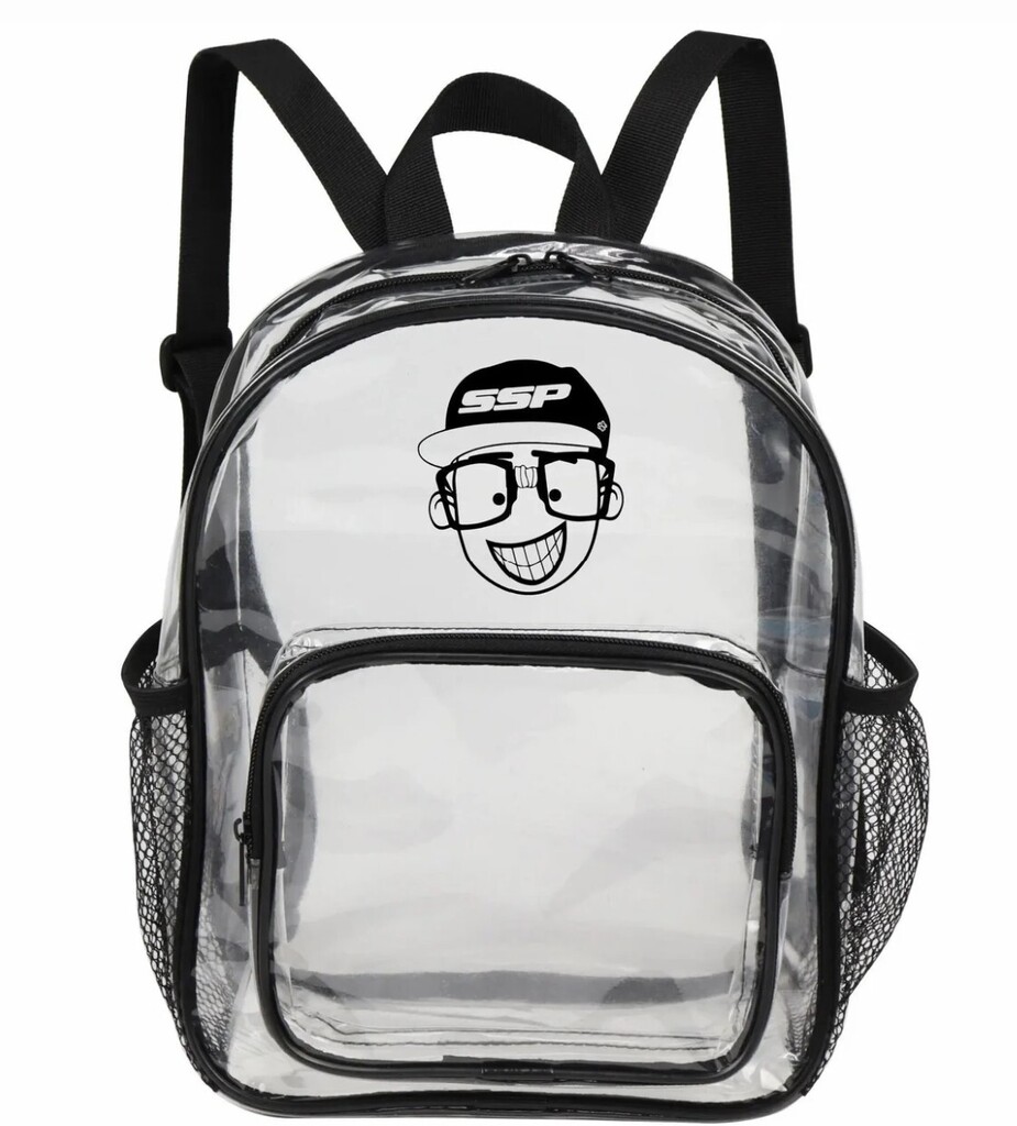 Clear Bookbag - Secret Scientist Brand
