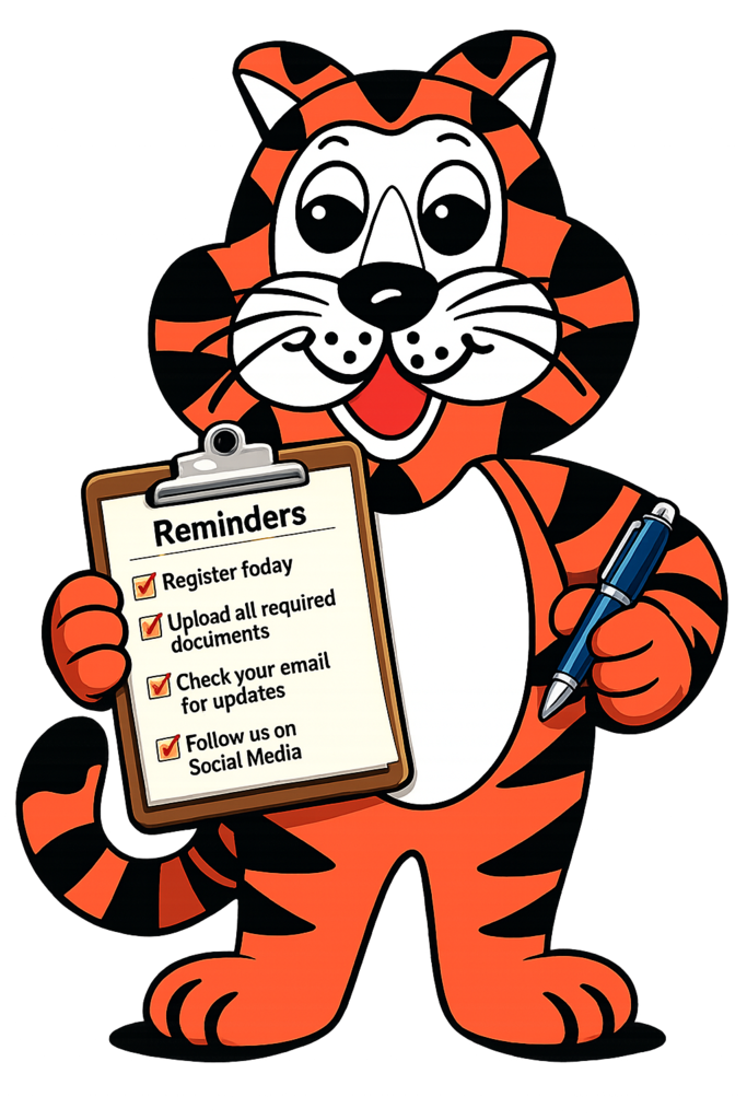 Registration Reminders