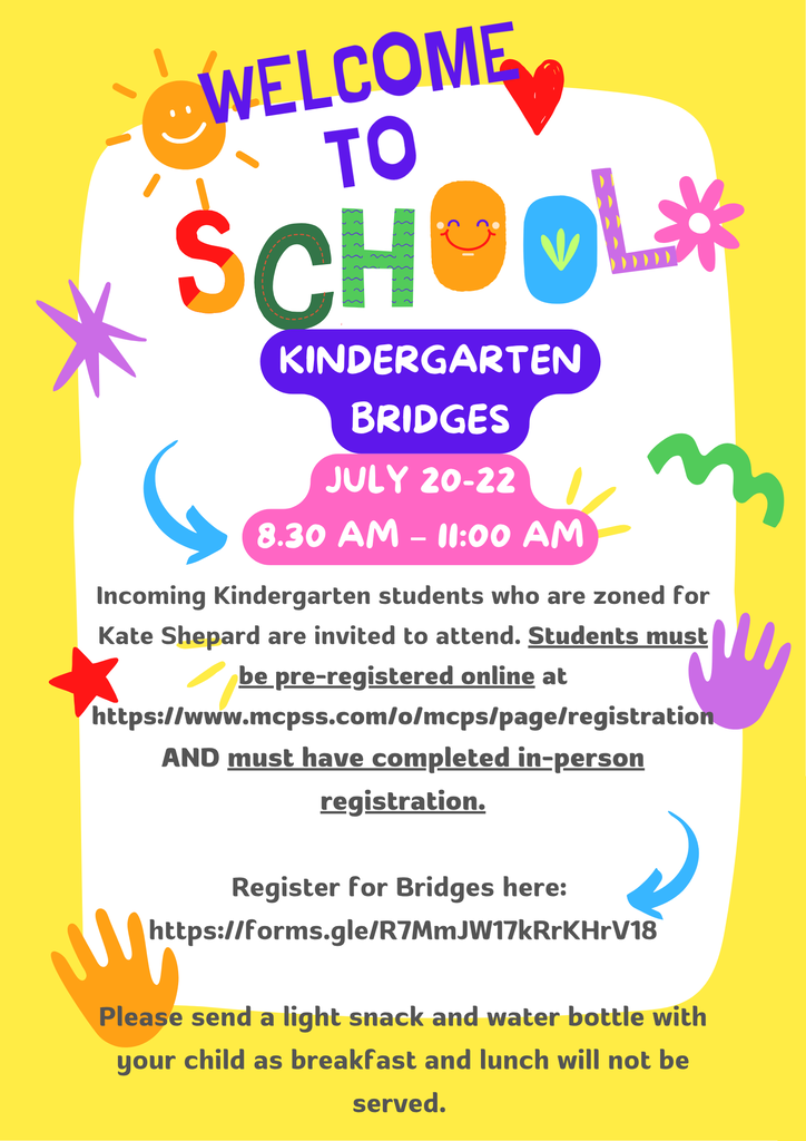 Kindergarten Bridges Program