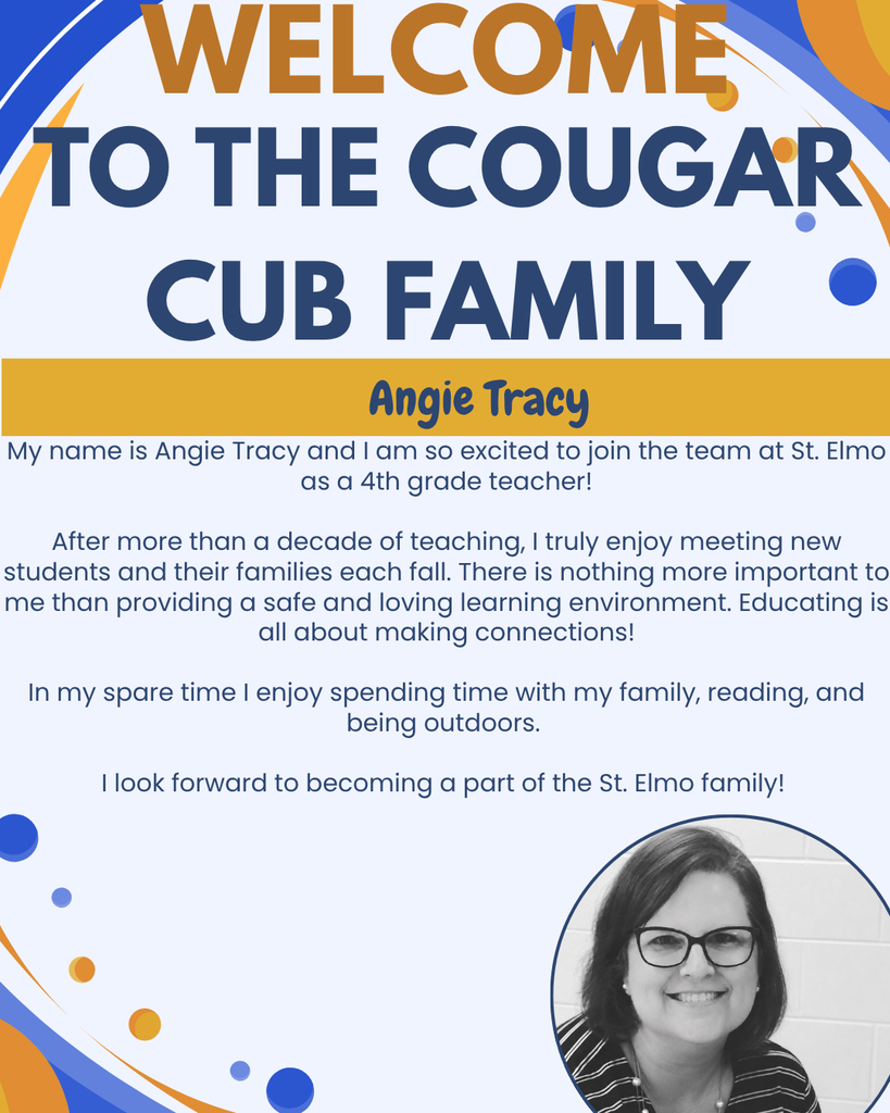 Welcome Ms. Tracy