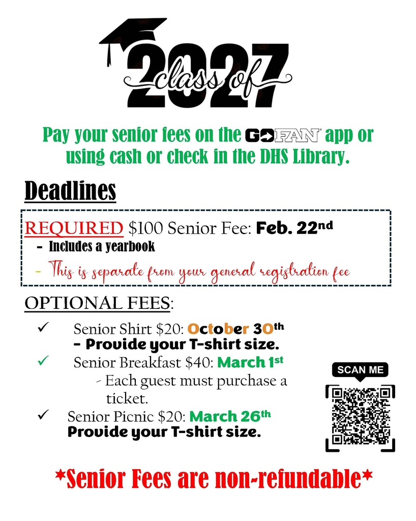Senior Fees