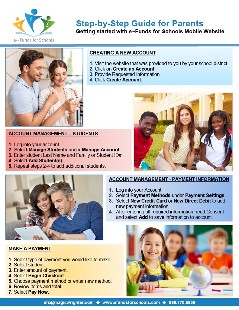 Step-by-Step Guide for using eFunds