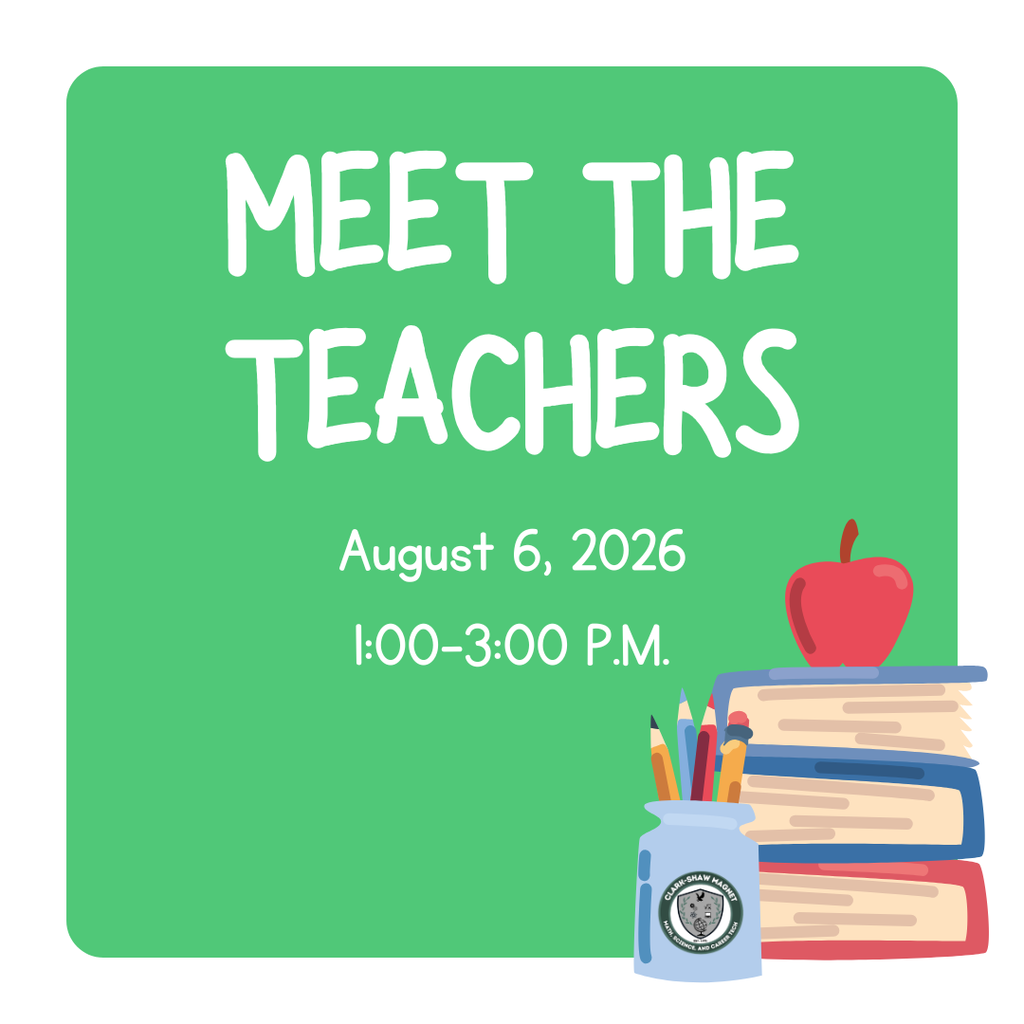 graphic announcing Meet the Teacher- all information is listed in post