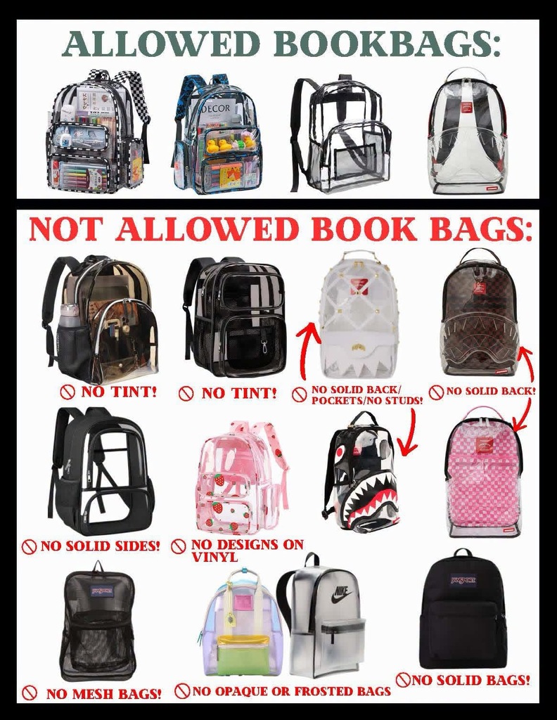 Clear Backpacks