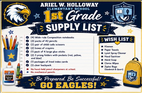 first Gray supply list