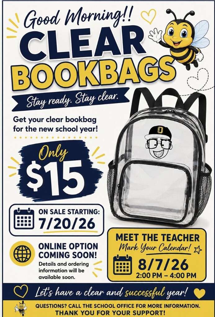 Bookbag Sale