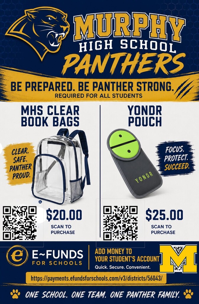 Bookbag & Yondr Pouch