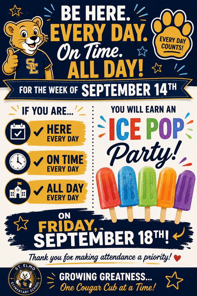 Attendance Count Period- Week of September 11th