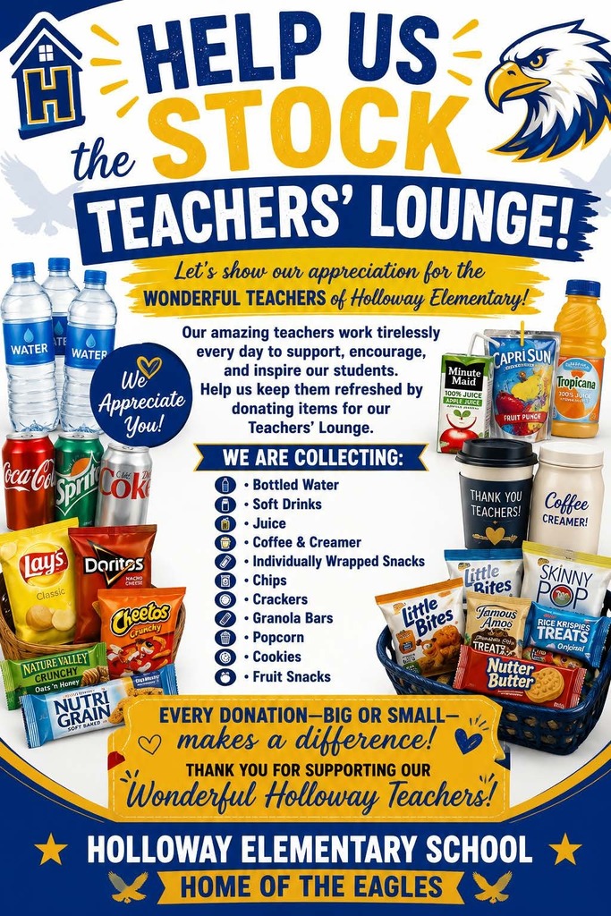Help us stock the teachers' lounge