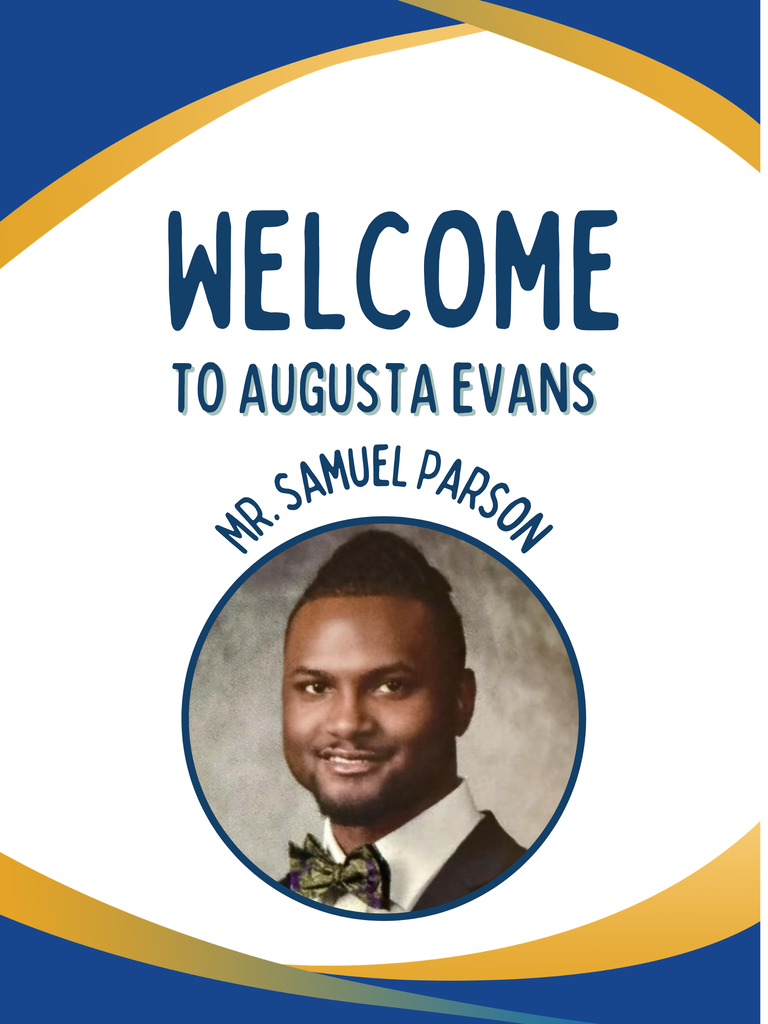 Welcome to Augusta Evans Samuel Parson