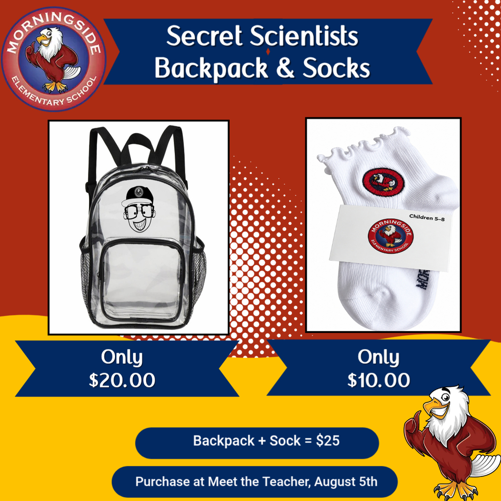 Backpacks and socks