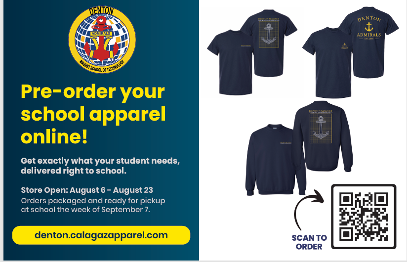 denton.calagazapparel.com get what your student needs