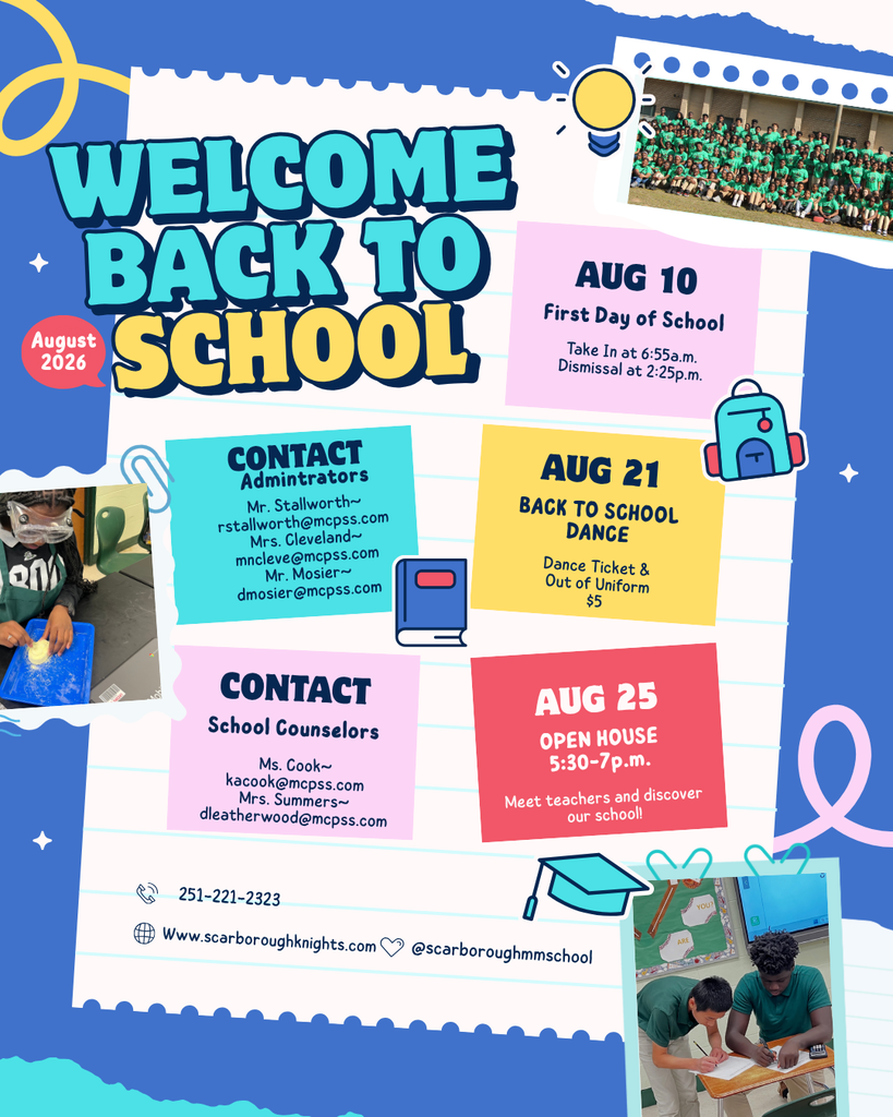 Welcome Back! School starts tomorrow!